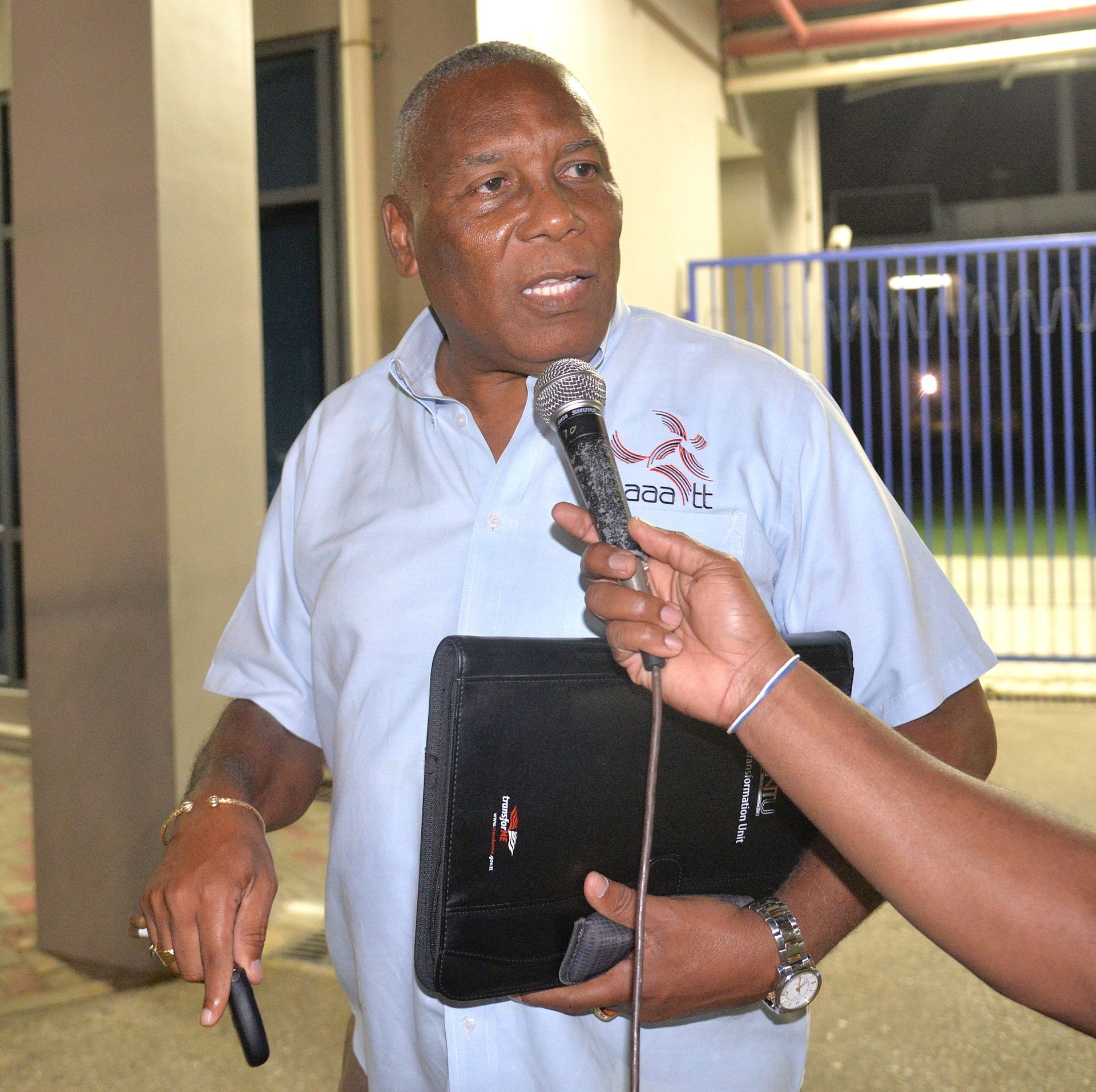 NAAATT president Ephraim Serrette  ANISTO ALVES (Image obtained at guardian.co.tt)